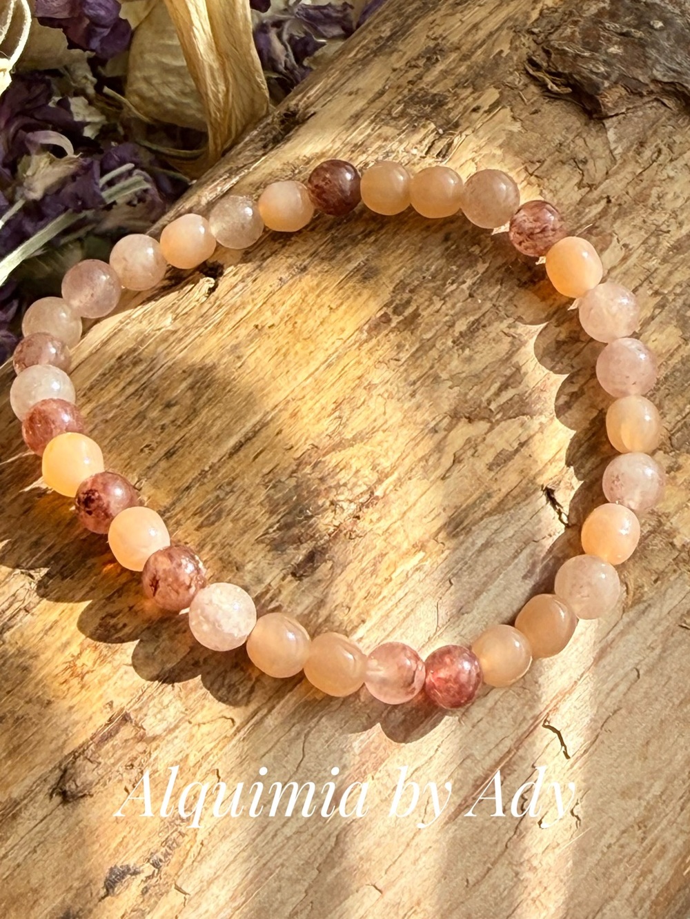 Pink Blush  bracelet STRAWBERRY 🍓 QUARTZ
